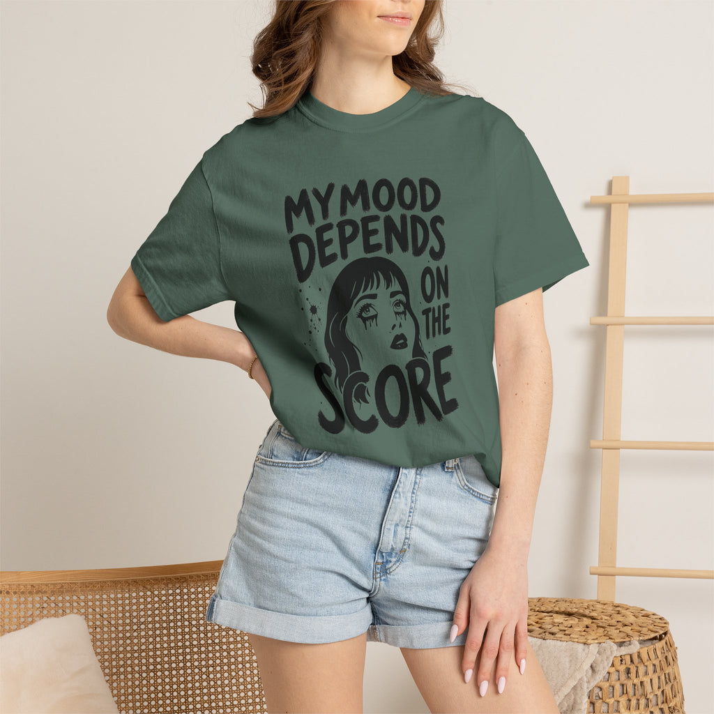 Moody Girl (Teal) T-Shirt