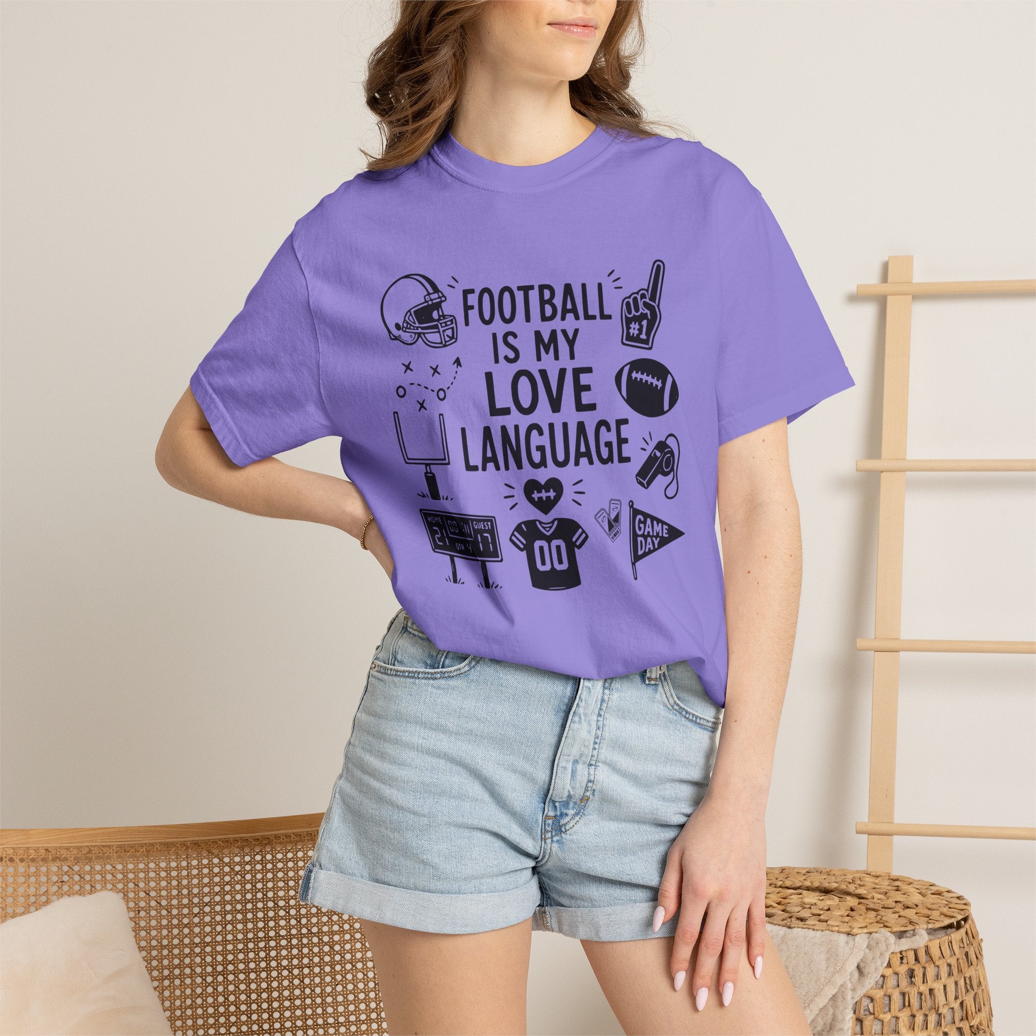 Football is my Love Language T-Shirt