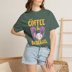 Iced Coffee and Baseball T-Shirt