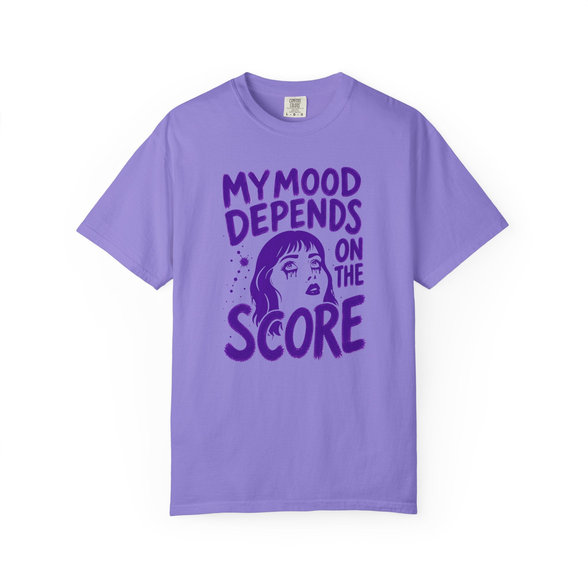 Moody Girl (Purple) T-Shirt
