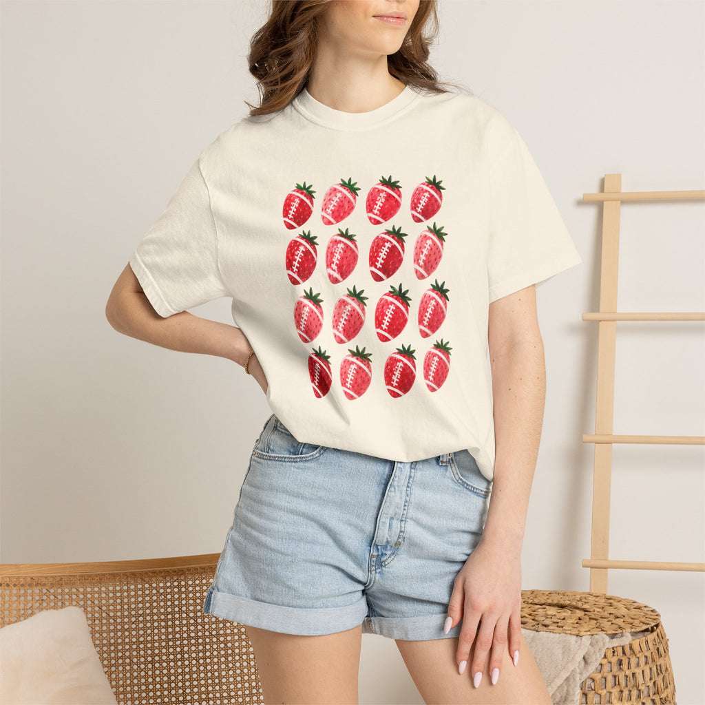 Strawberry Football T-Shirt