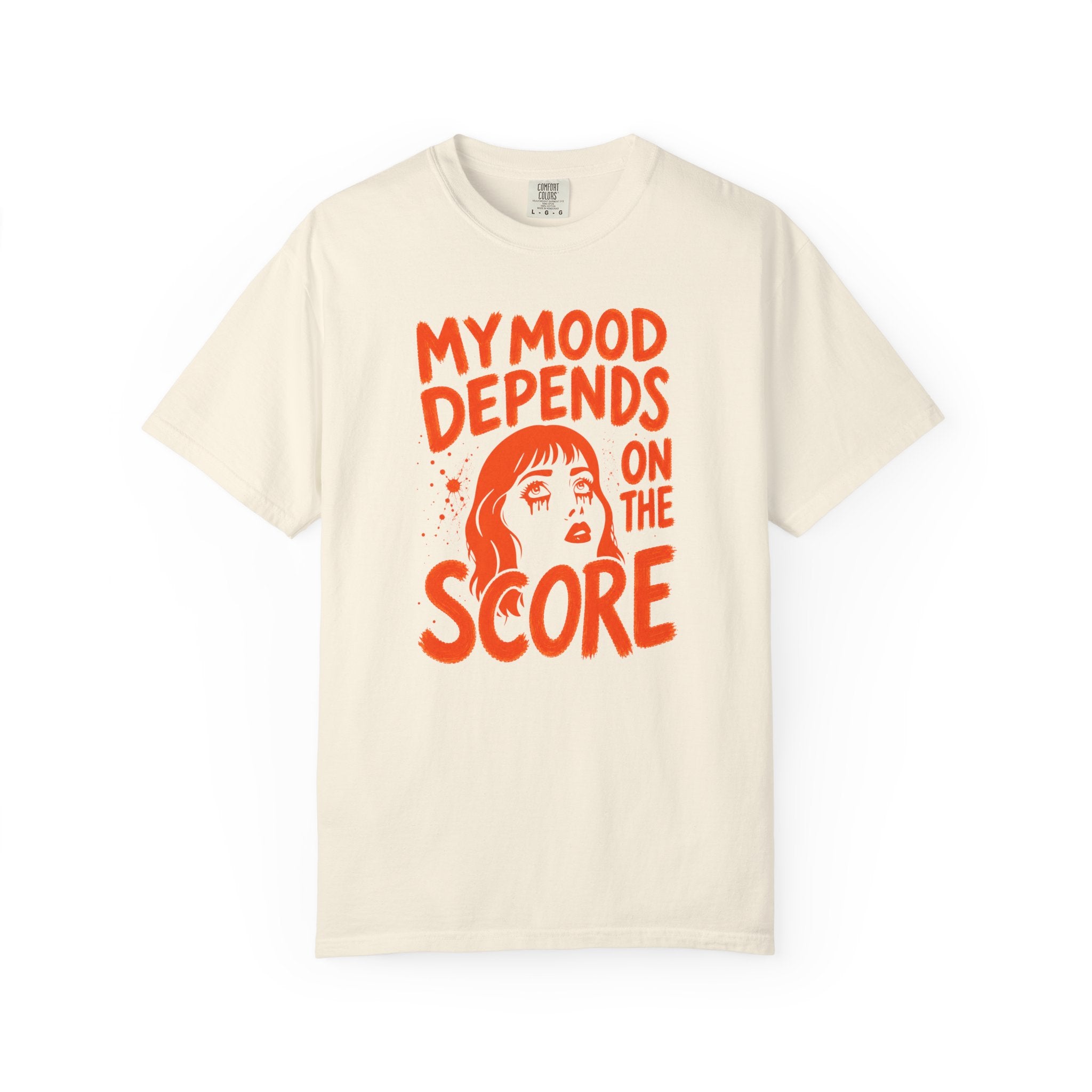 Moody Girl (Orange) T-Shirt