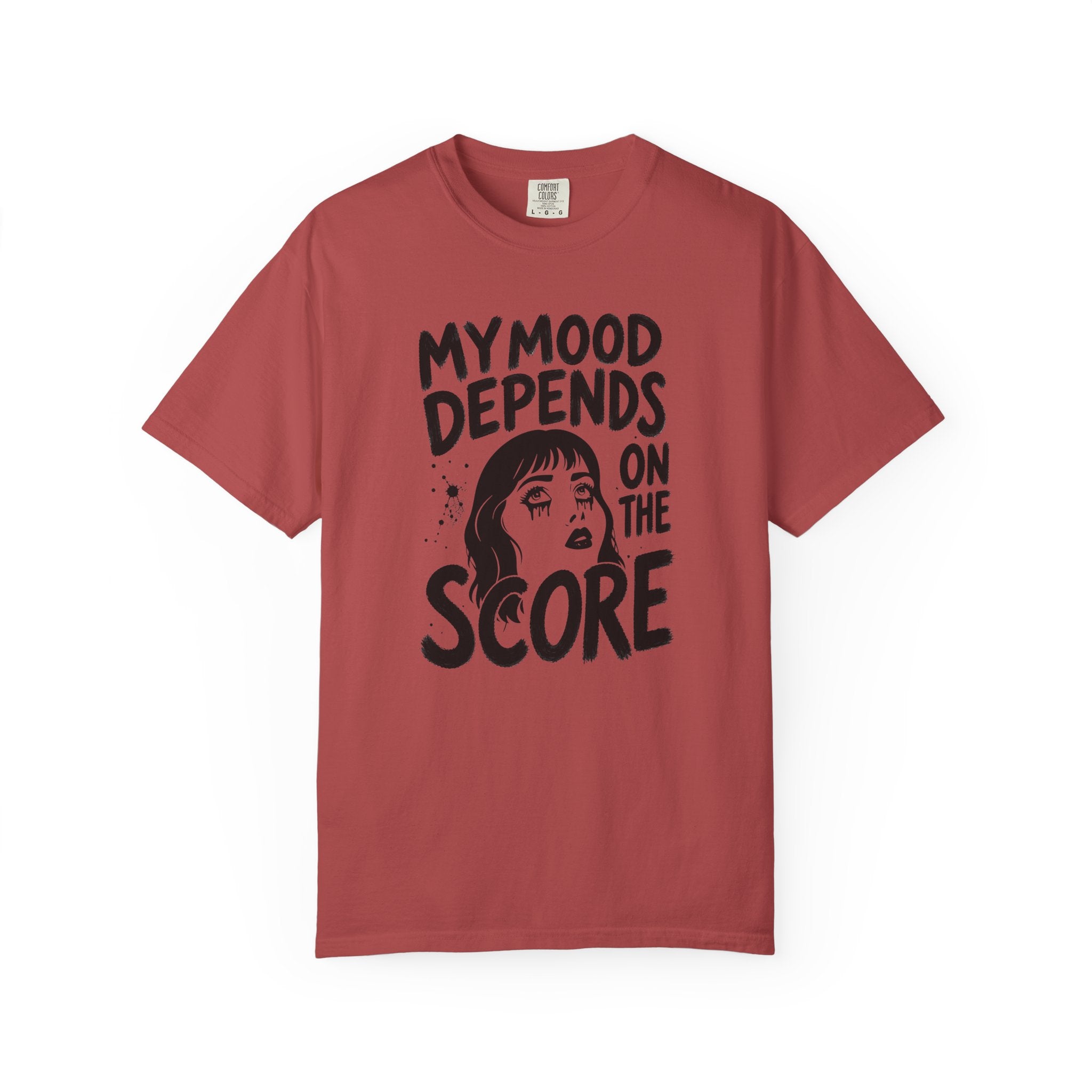 Moody Girl (Red) T-Shirt