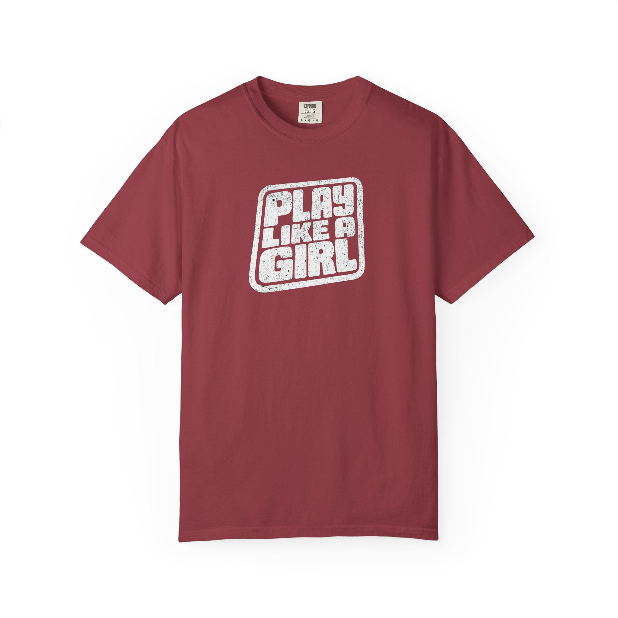Vintage Play Like a Girl T-Shirt