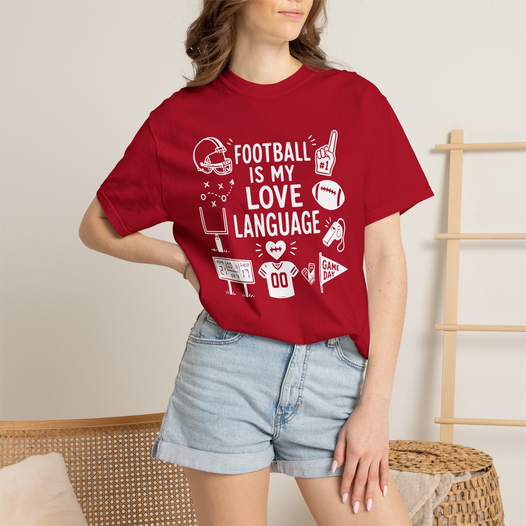 Football is my Love Language T-Shirt