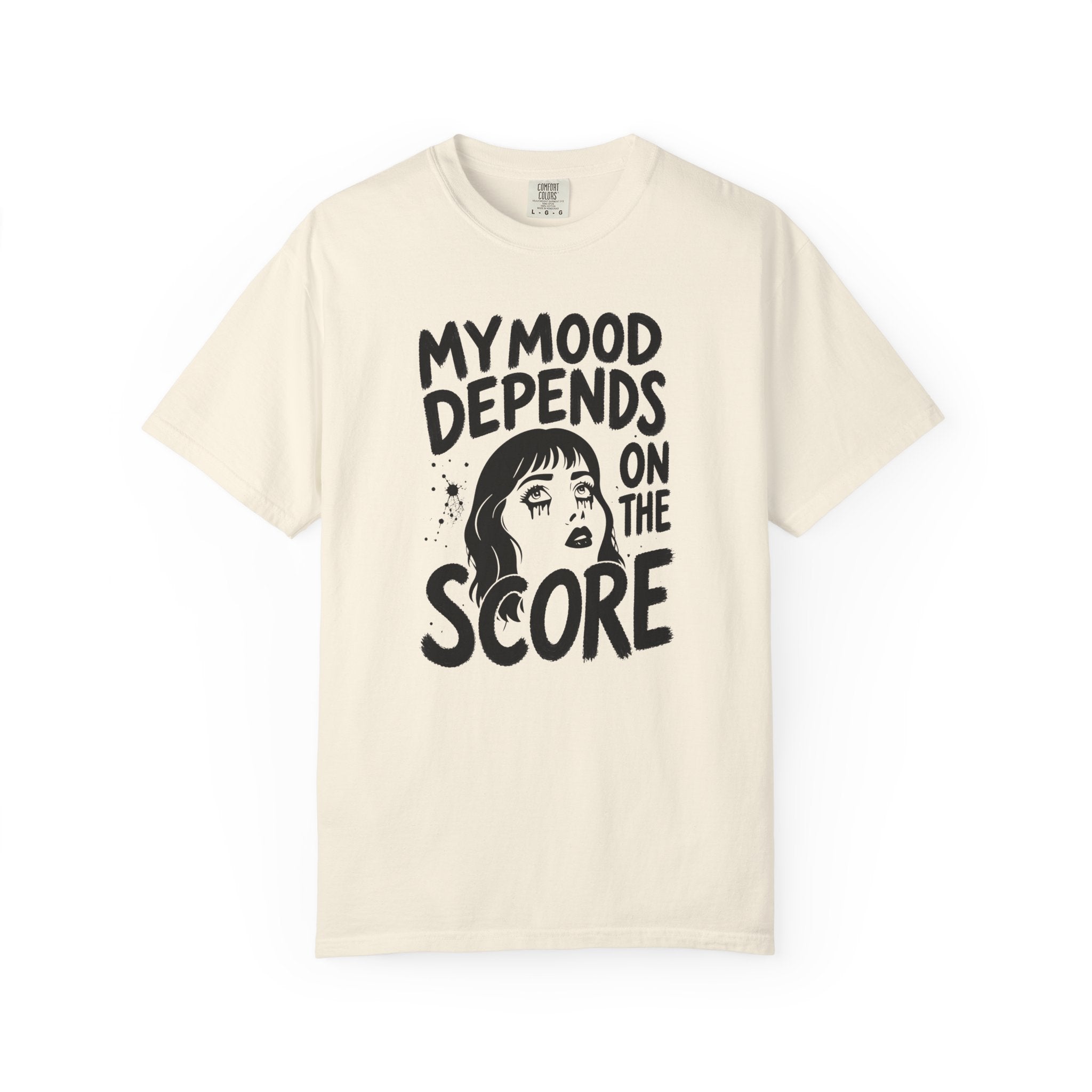 Moody Girl (Black) T-Shirt