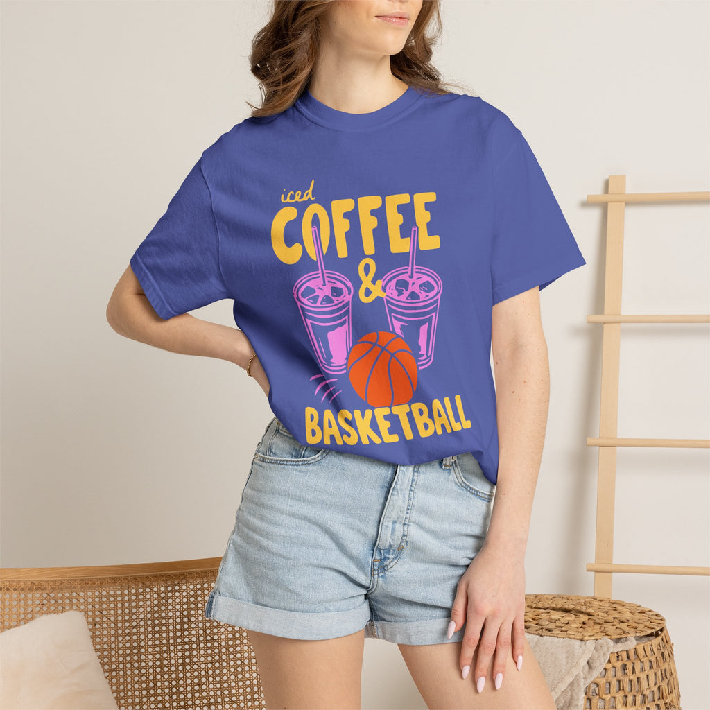 Iced Coffee and Basketball T-Shirt