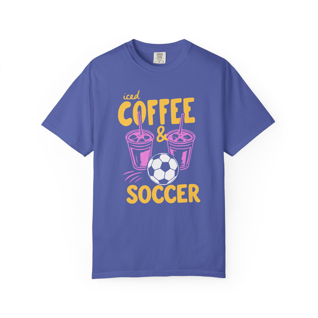 Iced Coffee and Soccer T-Shirt