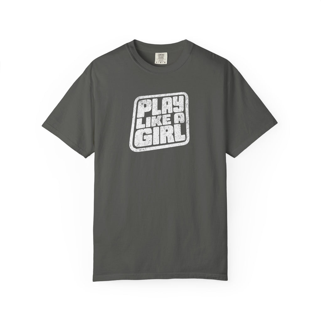 Vintage Play Like a Girl T-Shirt