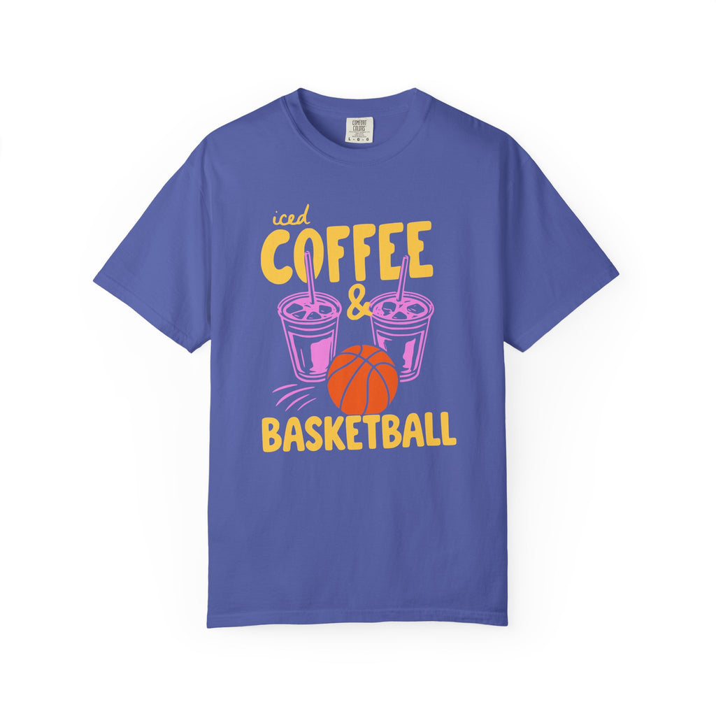 Iced Coffee and Basketball T-Shirt