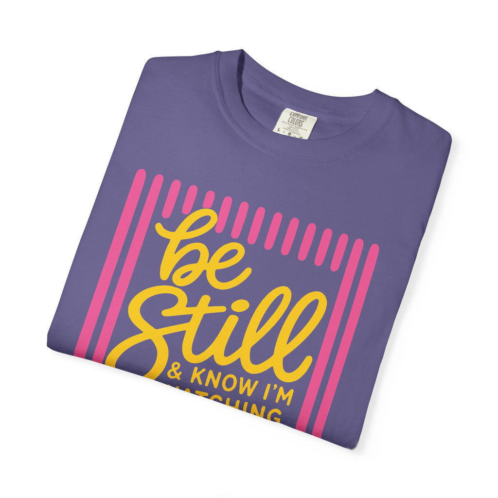 Be Still I'm Watching Football T-Shirt