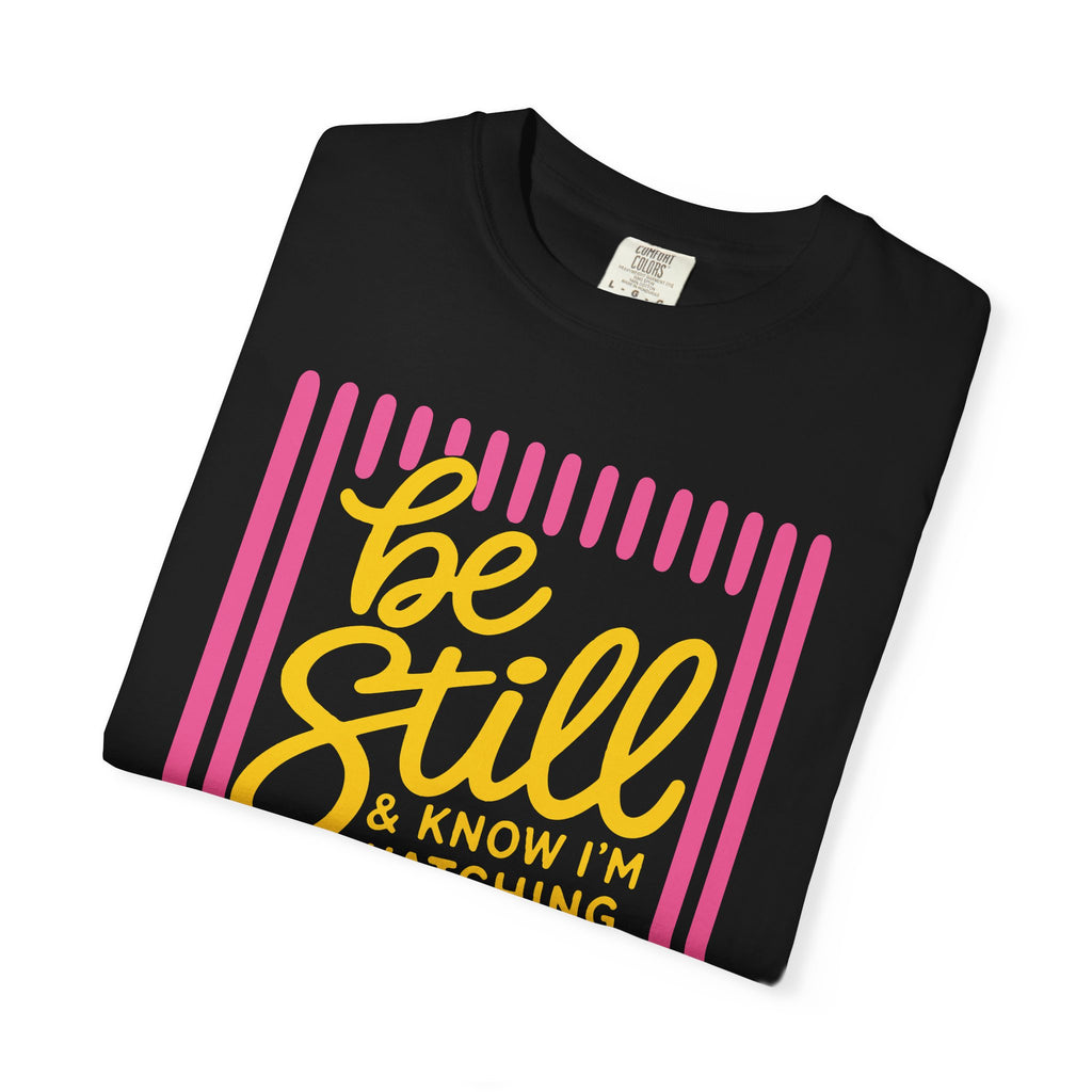 Be Still I'm Watching Football T-Shirt