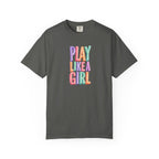 Colorful Play Like a Girl T-Shirt