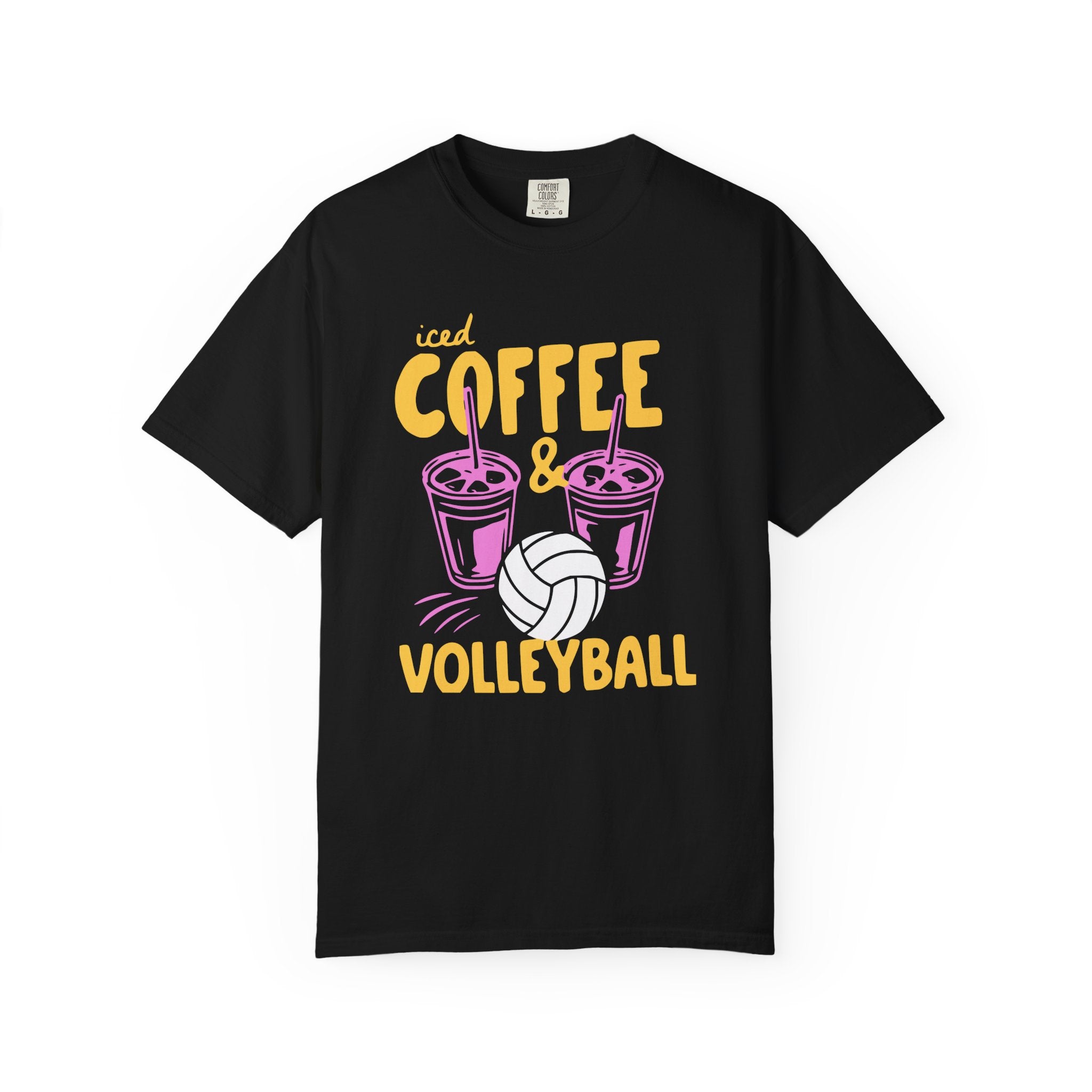 Iced Coffee and Volleyball T-Shirt