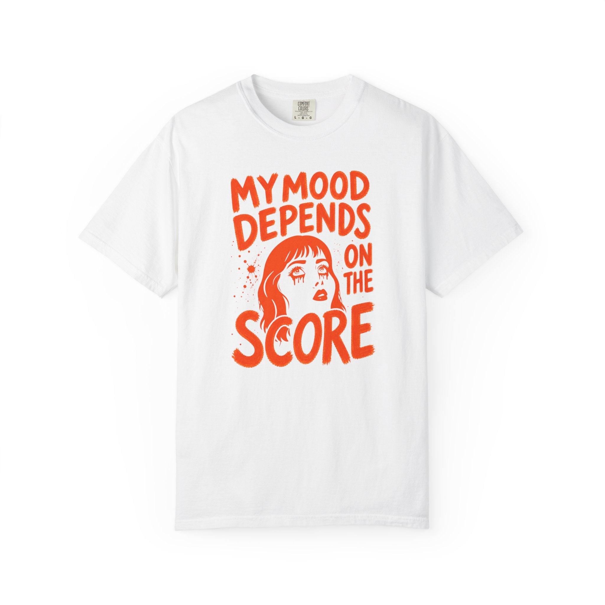 Moody Girl (Orange) T-Shirt