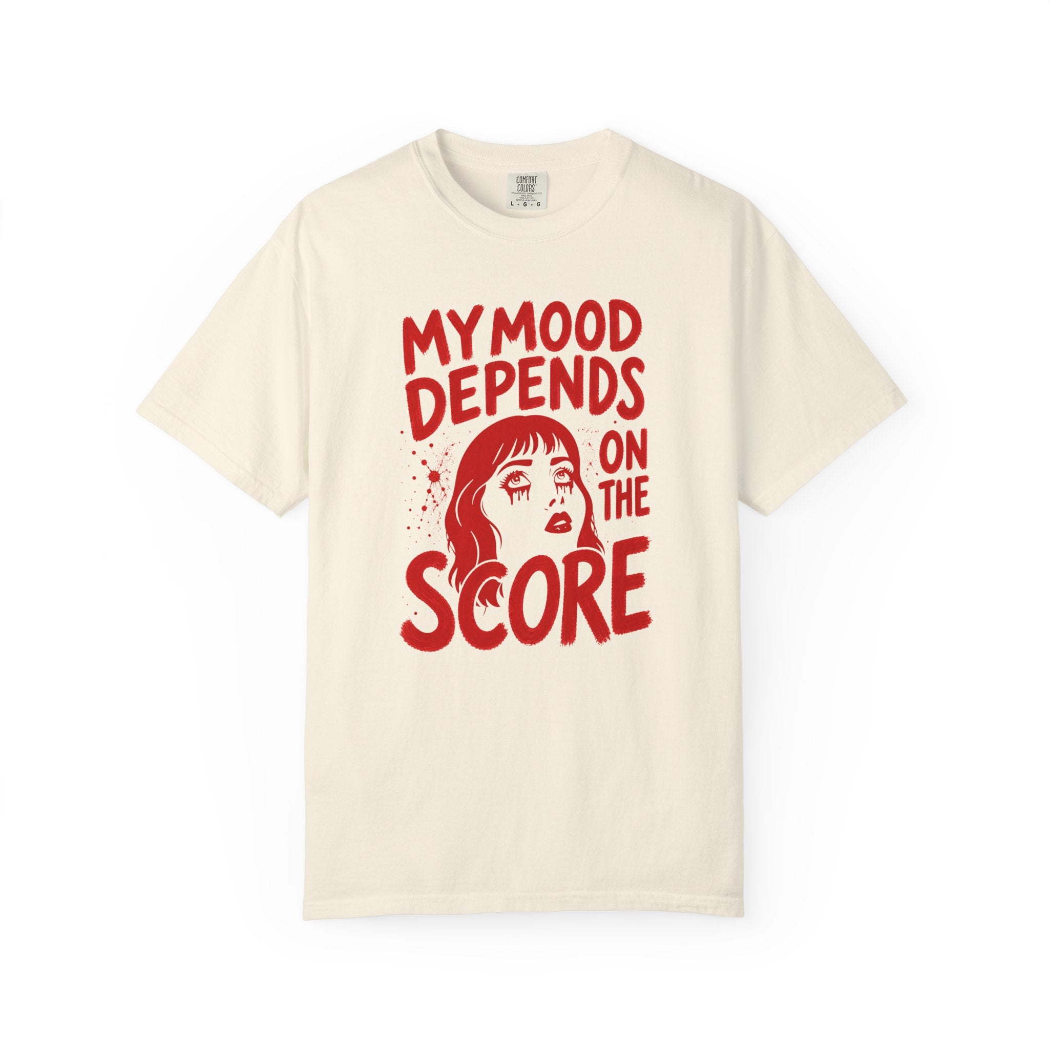Moody Girl (Red) T-Shirt