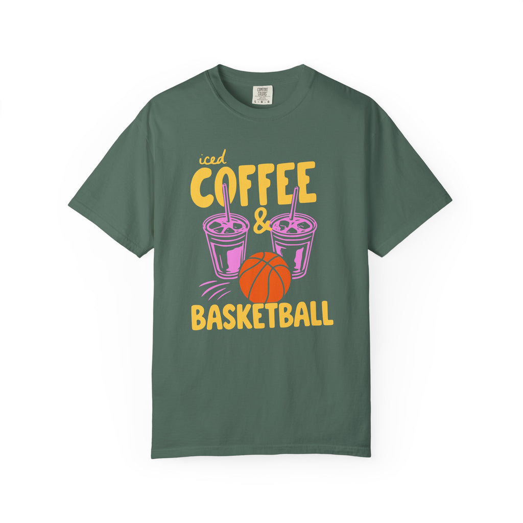 Iced Coffee and Basketball T-Shirt