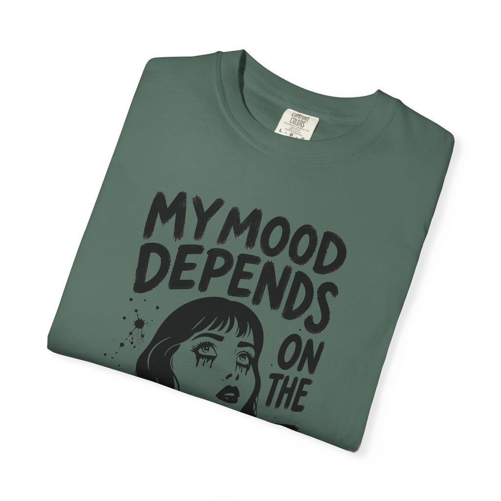 Moody Girl (Teal) T-Shirt