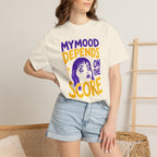 Moody Girl (Purple/Yellow) T-Shirt