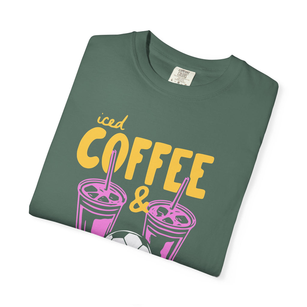 Iced Coffee and Soccer T-Shirt