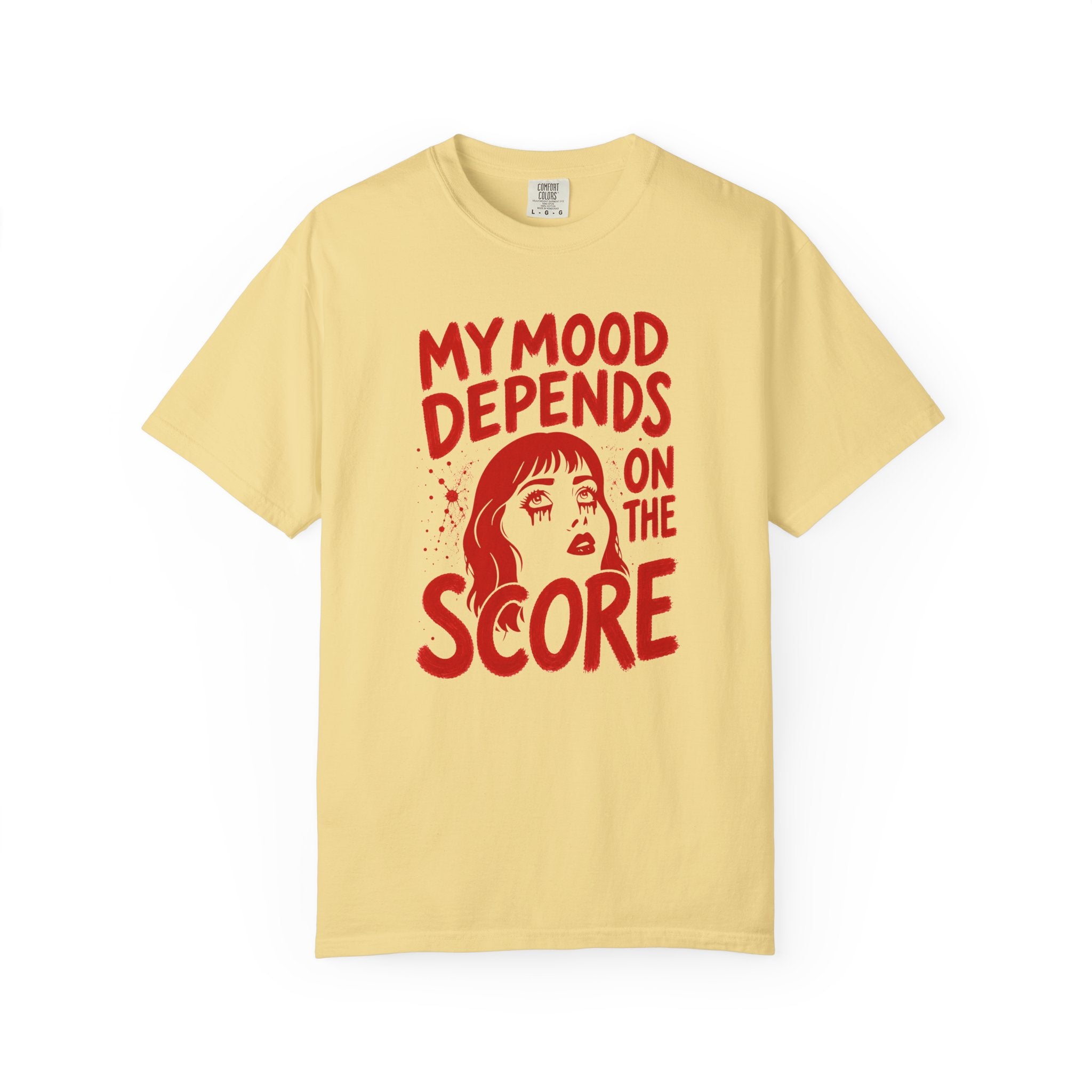 Moody Girl (Red) T-Shirt