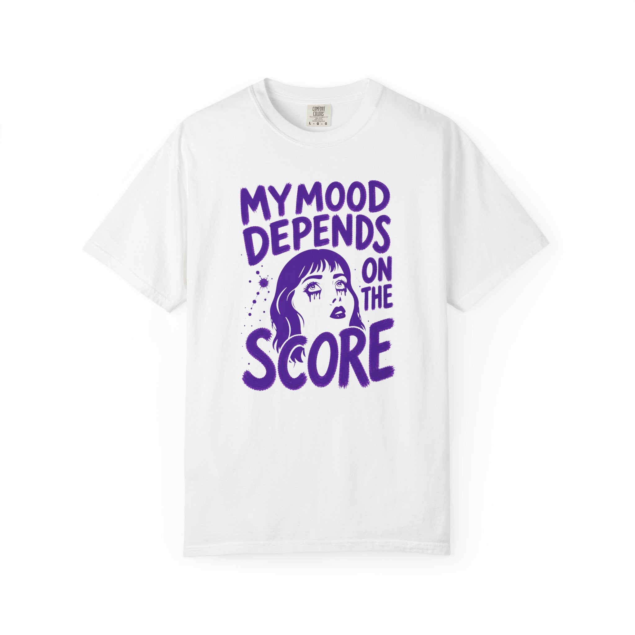 Moody Girl (Purple) T-Shirt