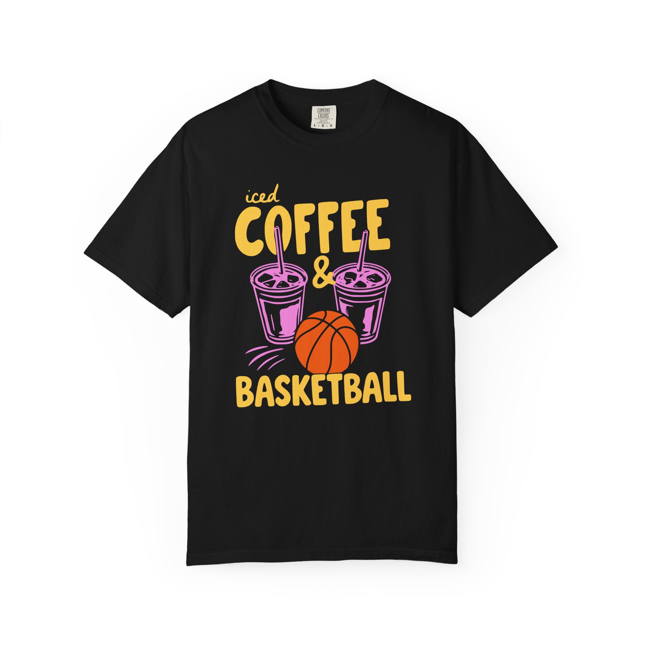 Iced Coffee and Basketball T-Shirt