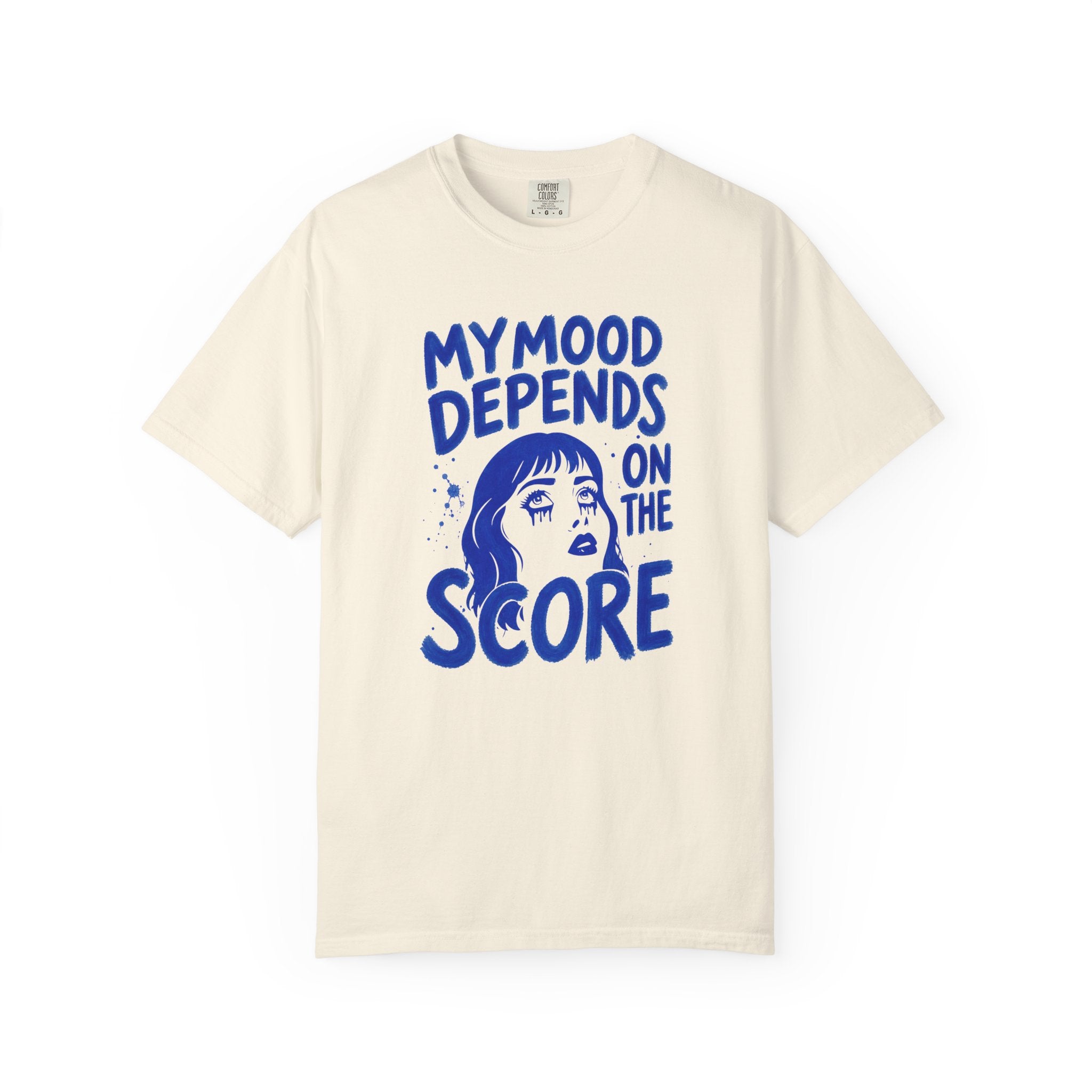Moody Girl (Blue) T-Shirt