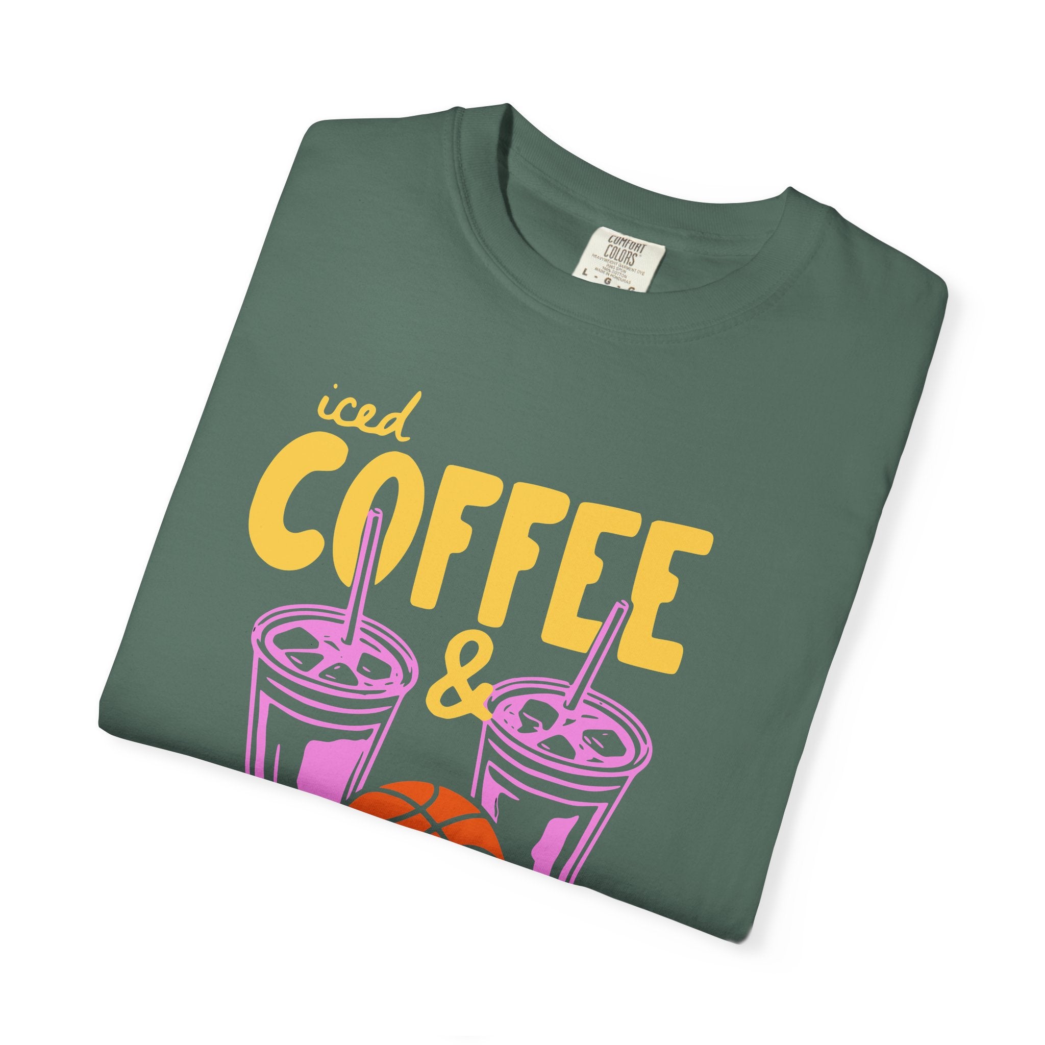 Iced Coffee and Basketball T-Shirt