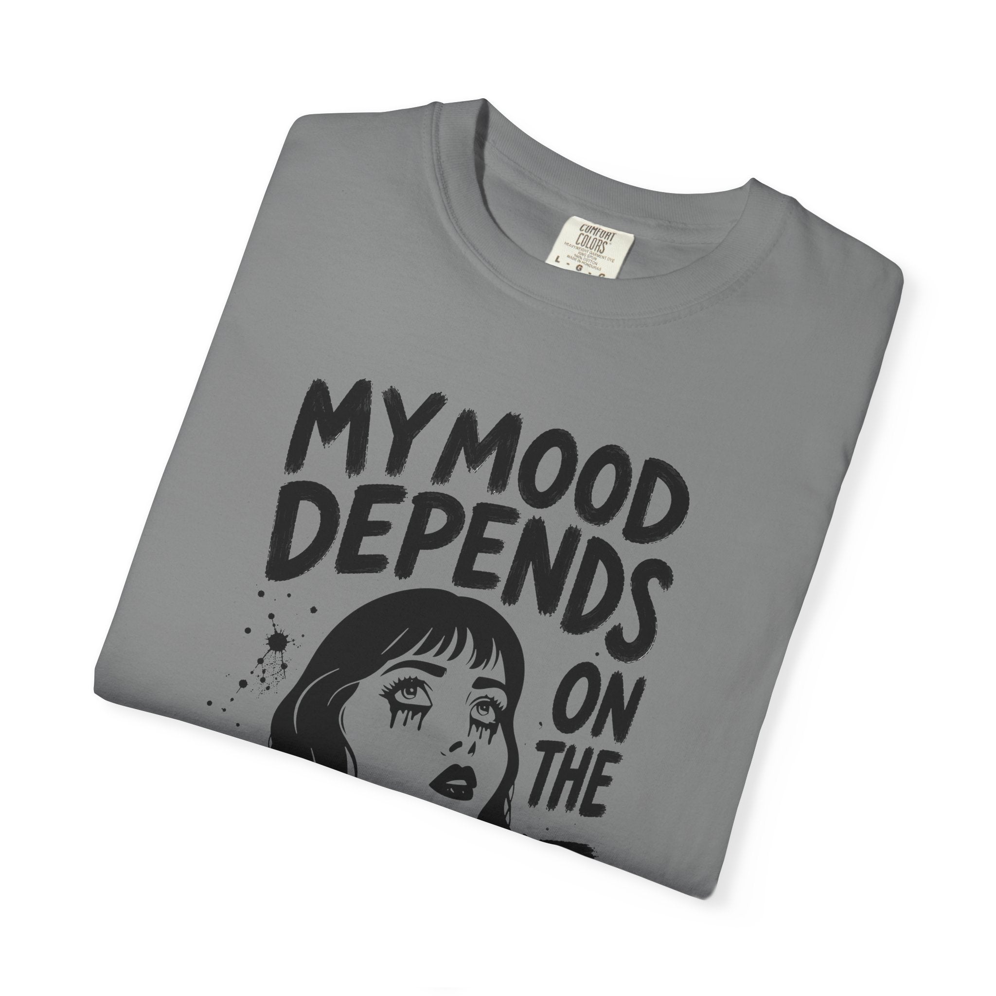 Moody Girl (Black) T-Shirt