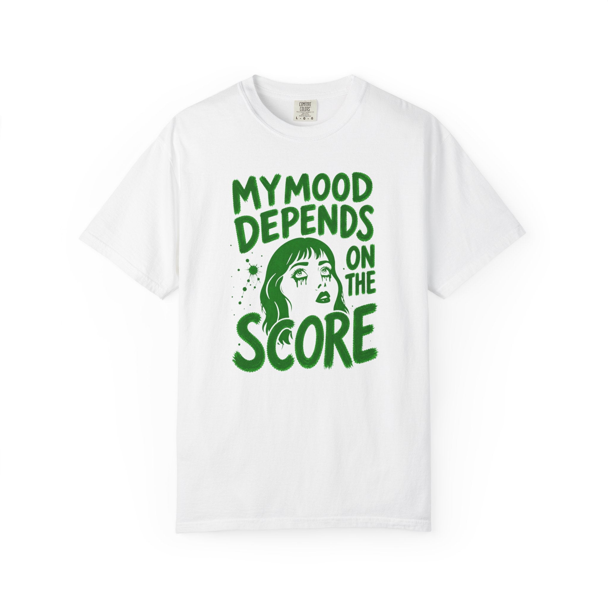 Moody Girl (Green) T-Shirt