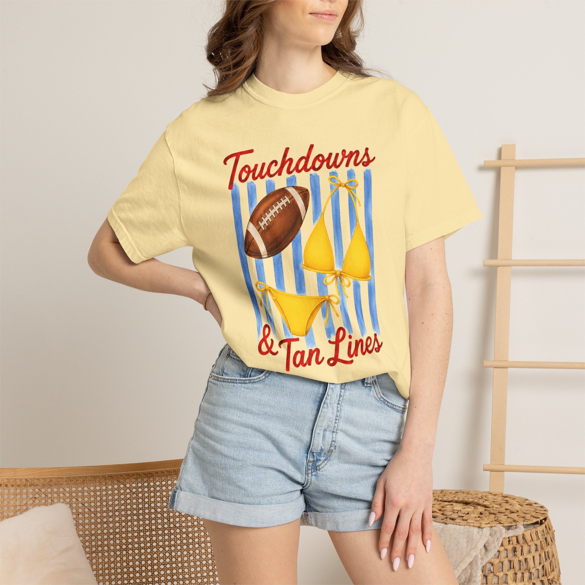 Touchdowns & Tan Lines T-Shirt