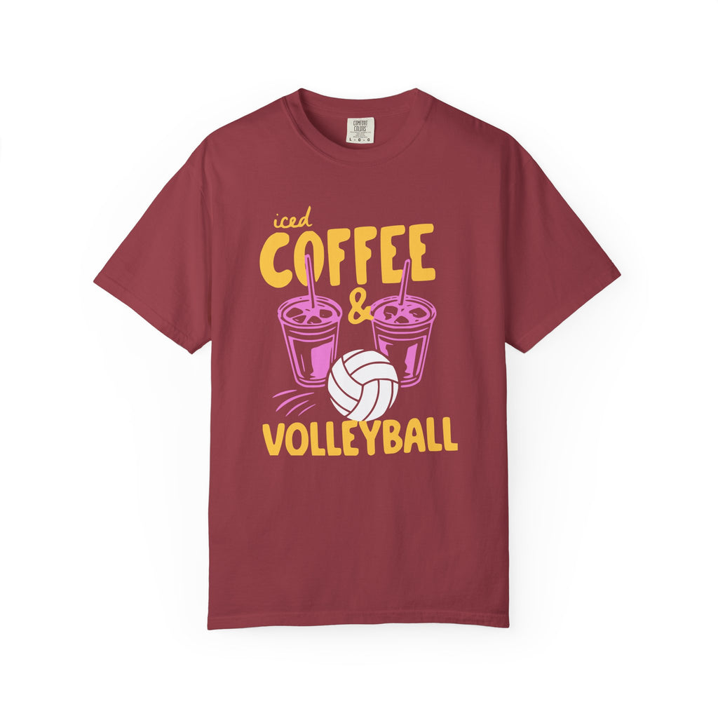 Iced Coffee and Volleyball T-Shirt