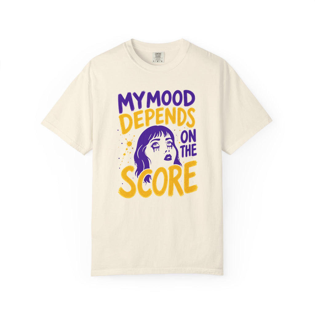 Moody Girl (Purple/Yellow) T-Shirt