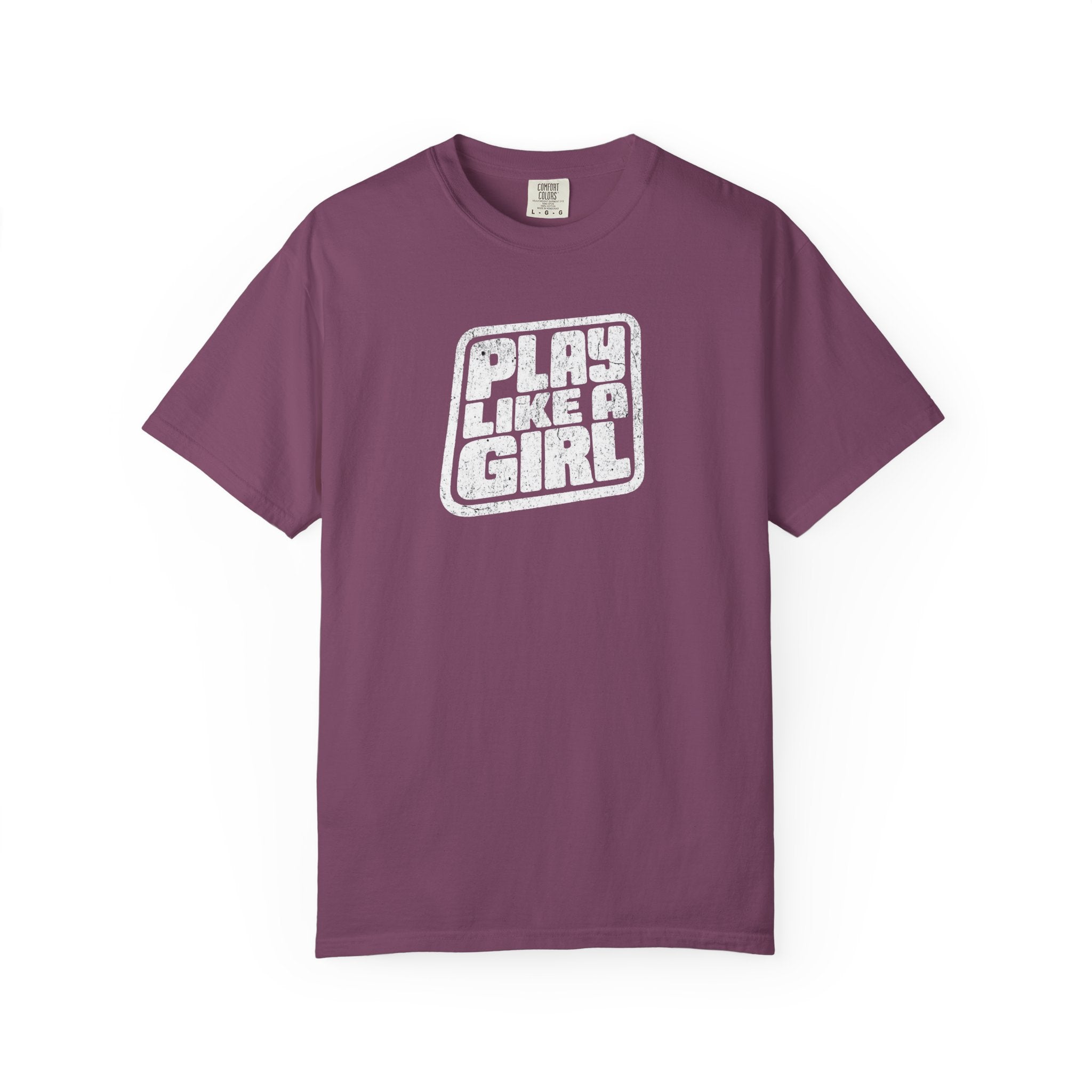 Vintage Play Like a Girl T-Shirt