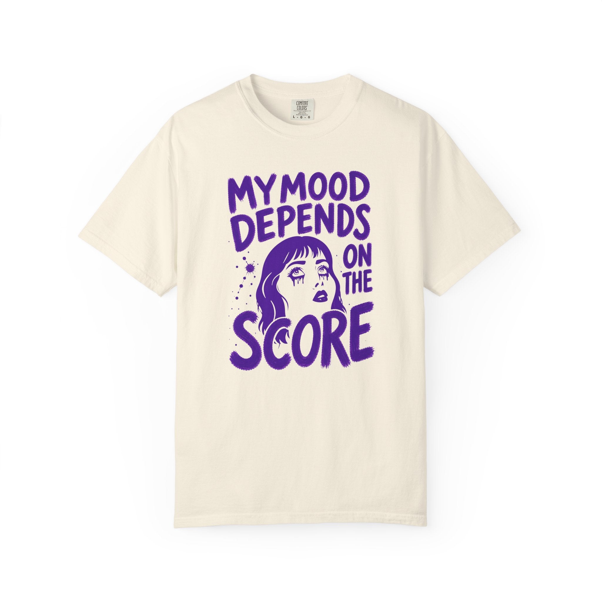 Moody Girl (Purple) T-Shirt