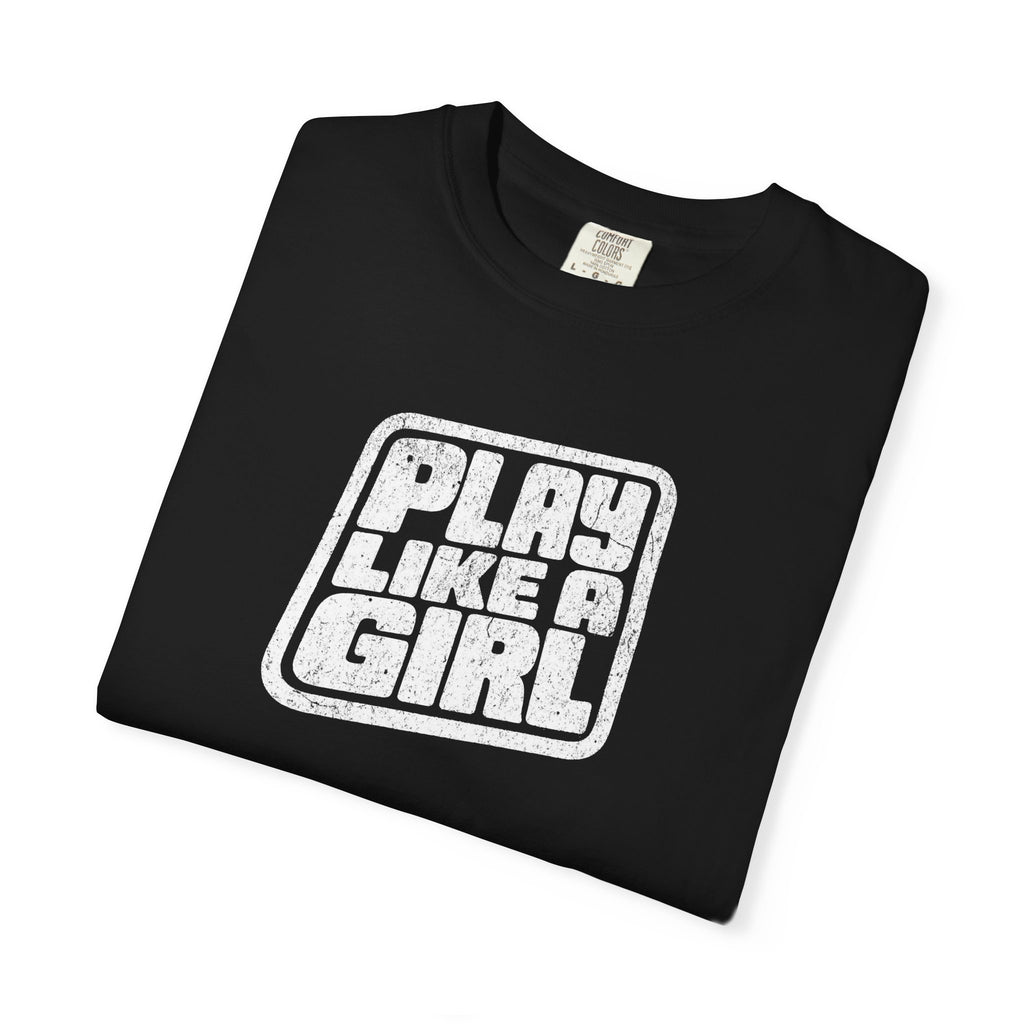 Vintage Play Like a Girl T-Shirt