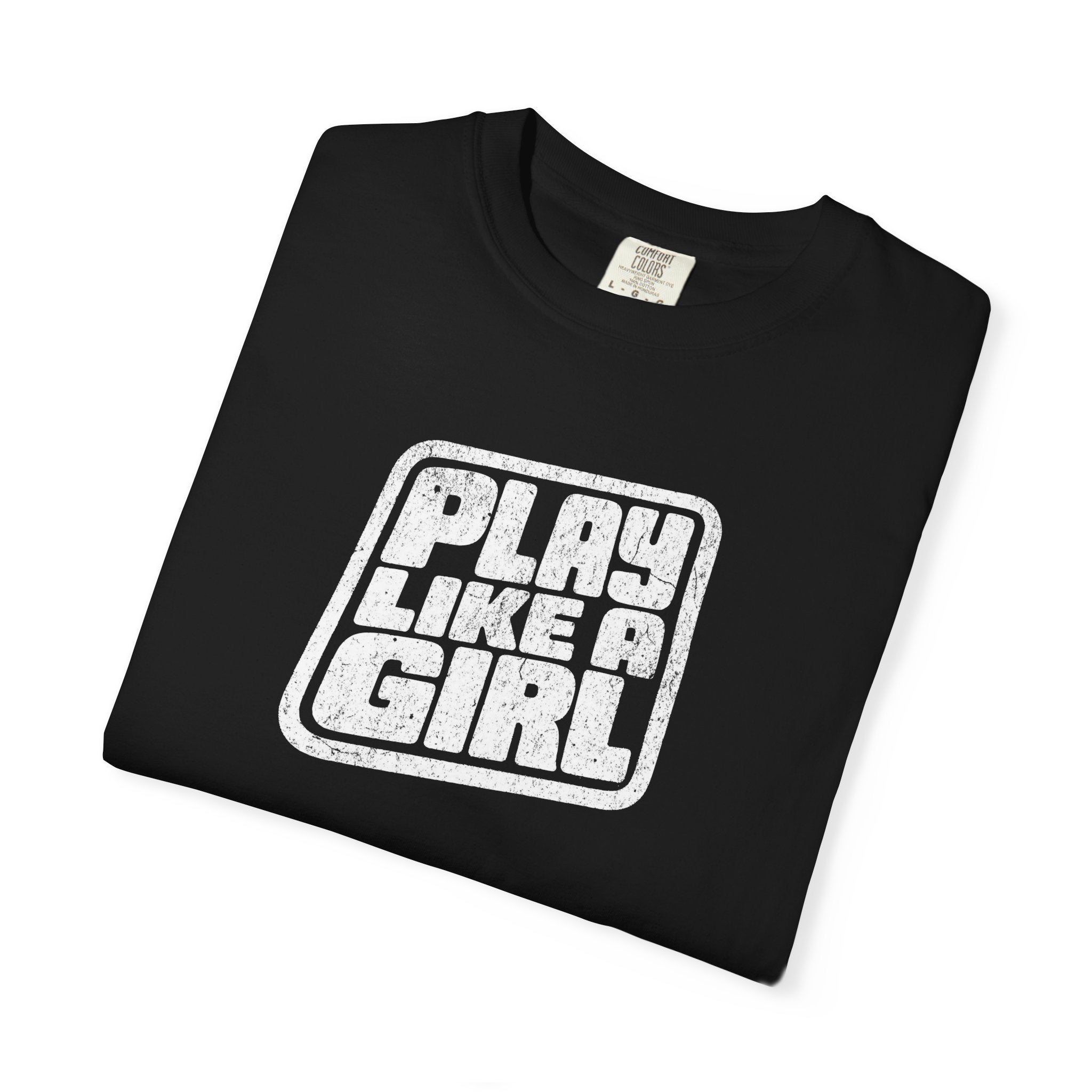 Vintage Play Like a Girl T-Shirt