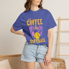 Iced Coffee and Softball T-Shirt