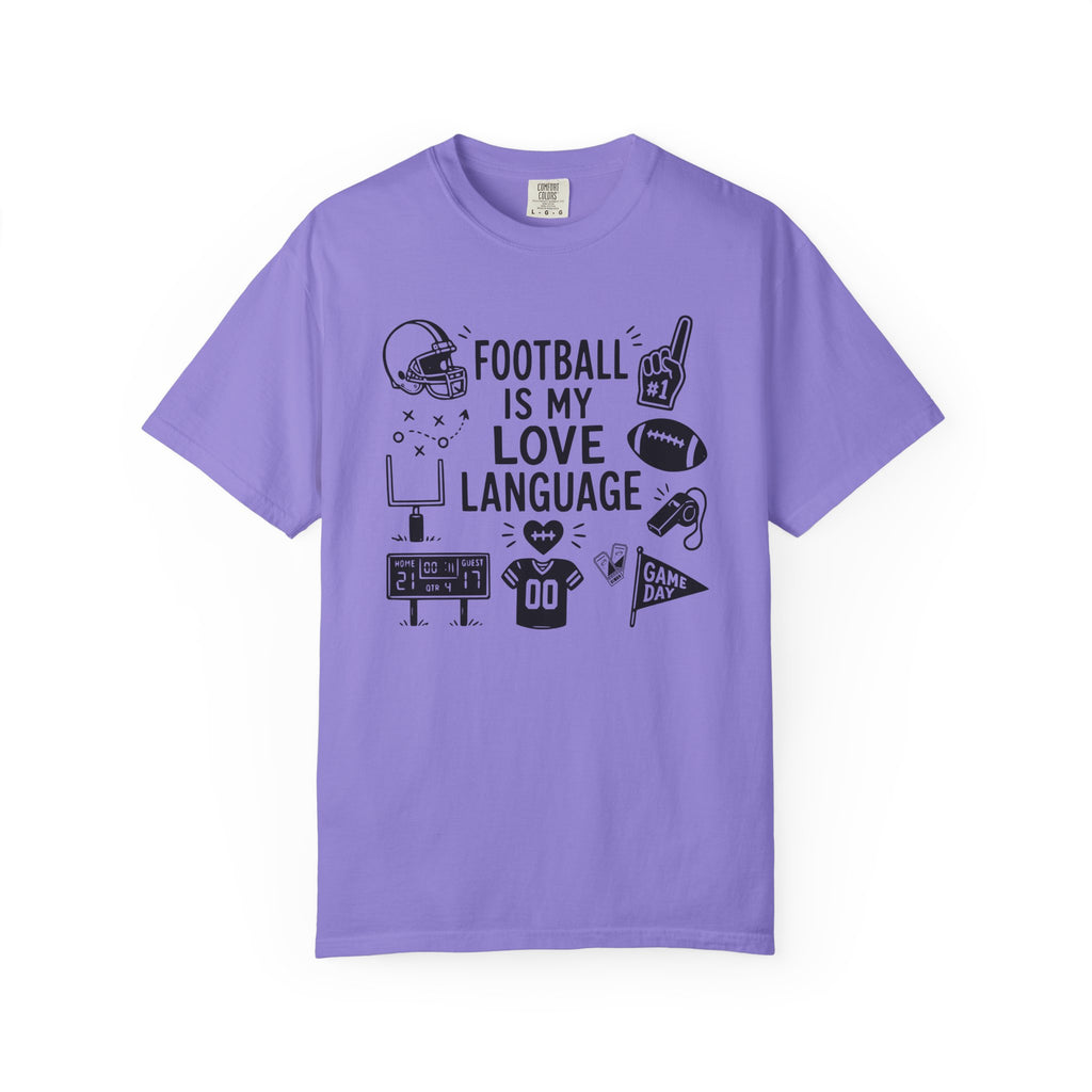 Football is my Love Language T-Shirt