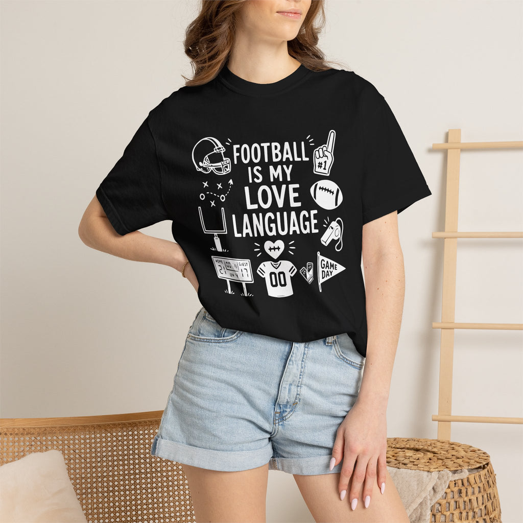 Football is my Love Language T-Shirt