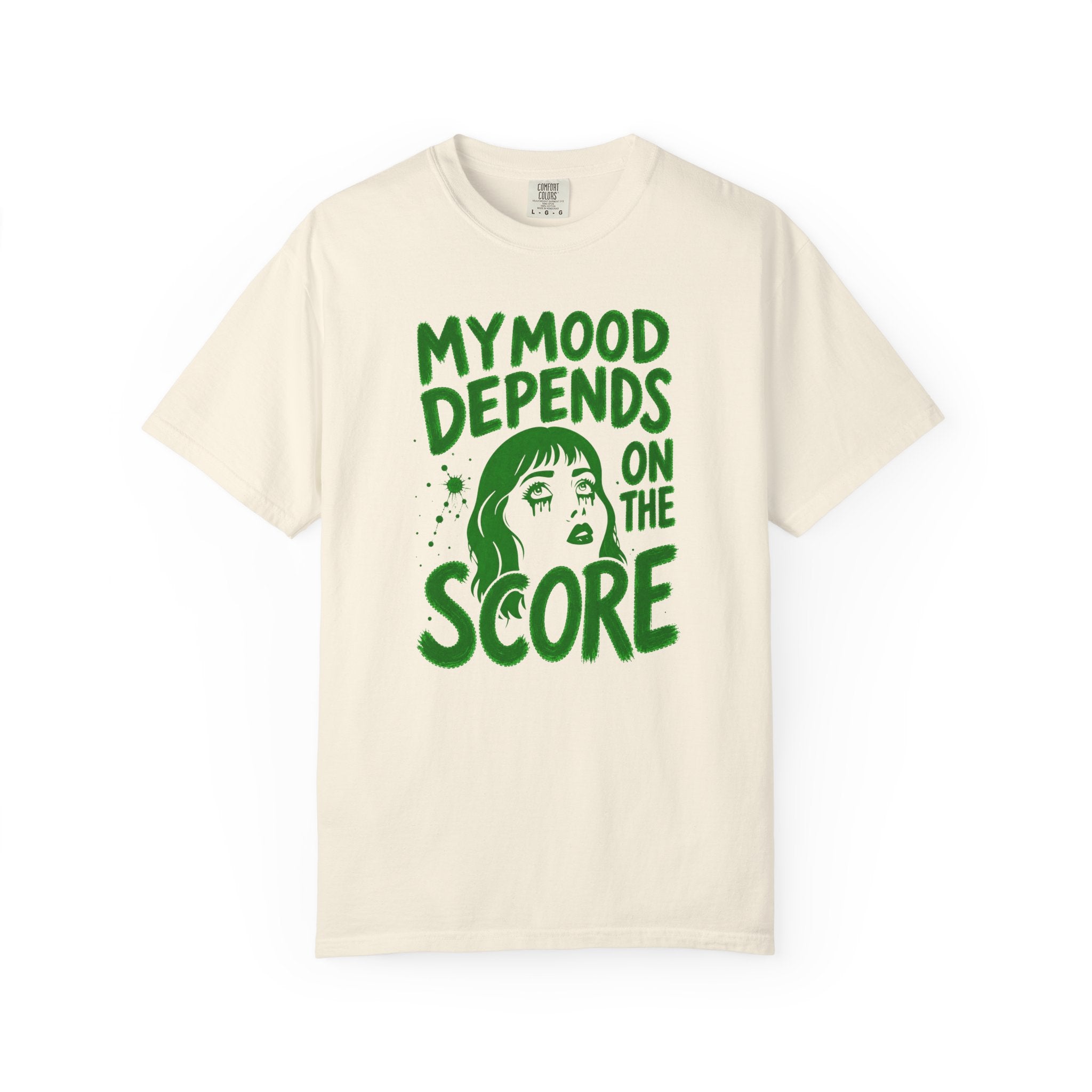 Moody Girl (Green) T-Shirt