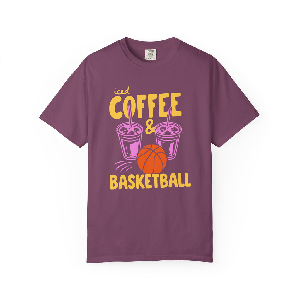 Iced Coffee and Basketball T-Shirt