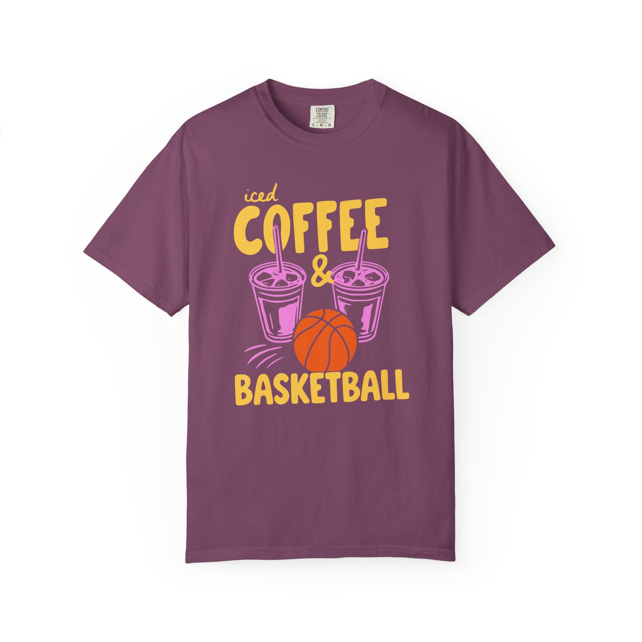 Iced Coffee and Basketball T-Shirt