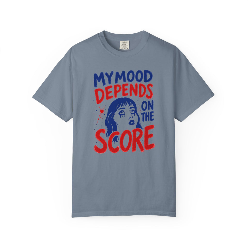 Moody Girl (Red/Blue) T-Shirt