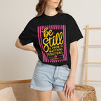 Be Still I'm Watching Football T-Shirt