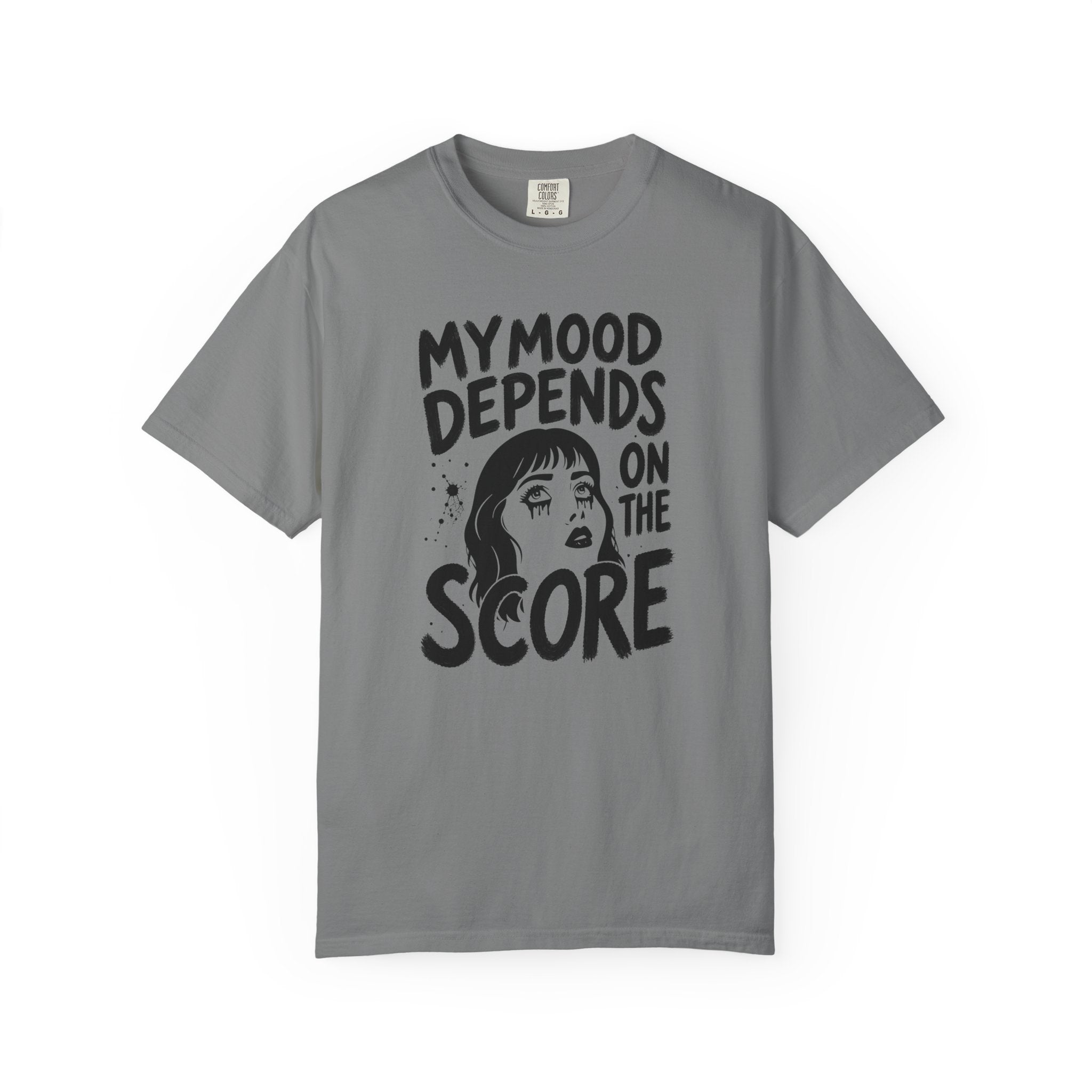 Moody Girl (Black) T-Shirt