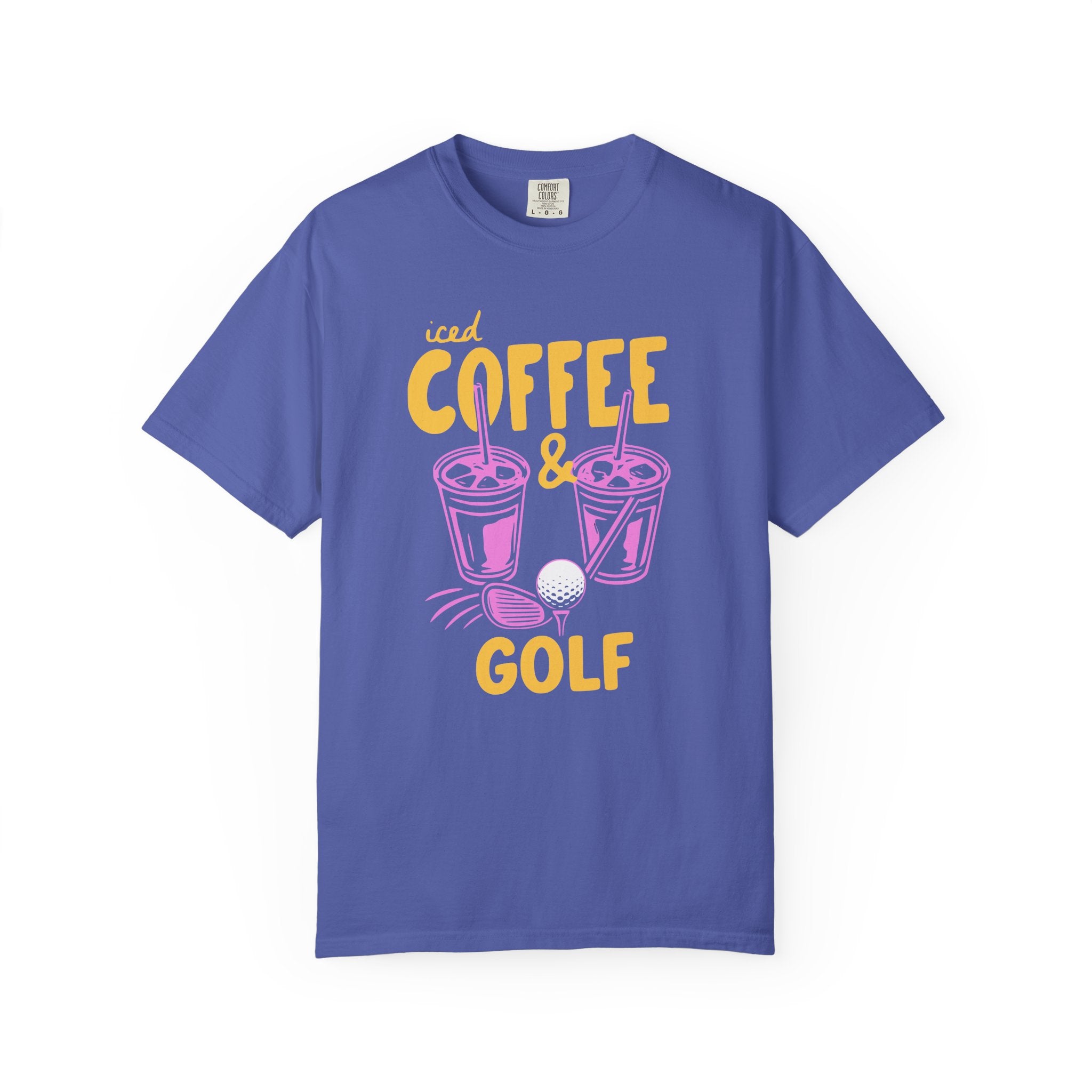 Iced Coffee and Golf T-Shirt