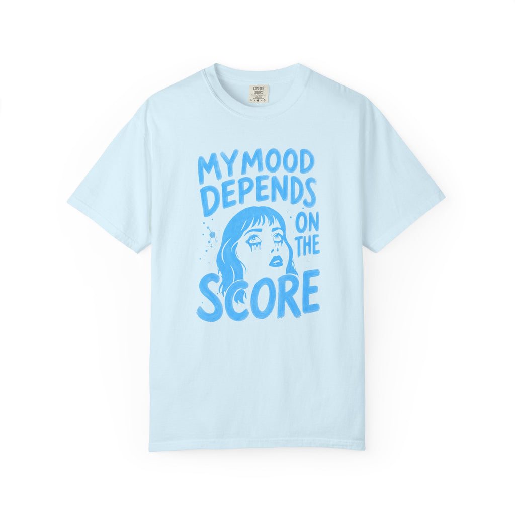 Moody Girl (Light Blue) T-Shirt