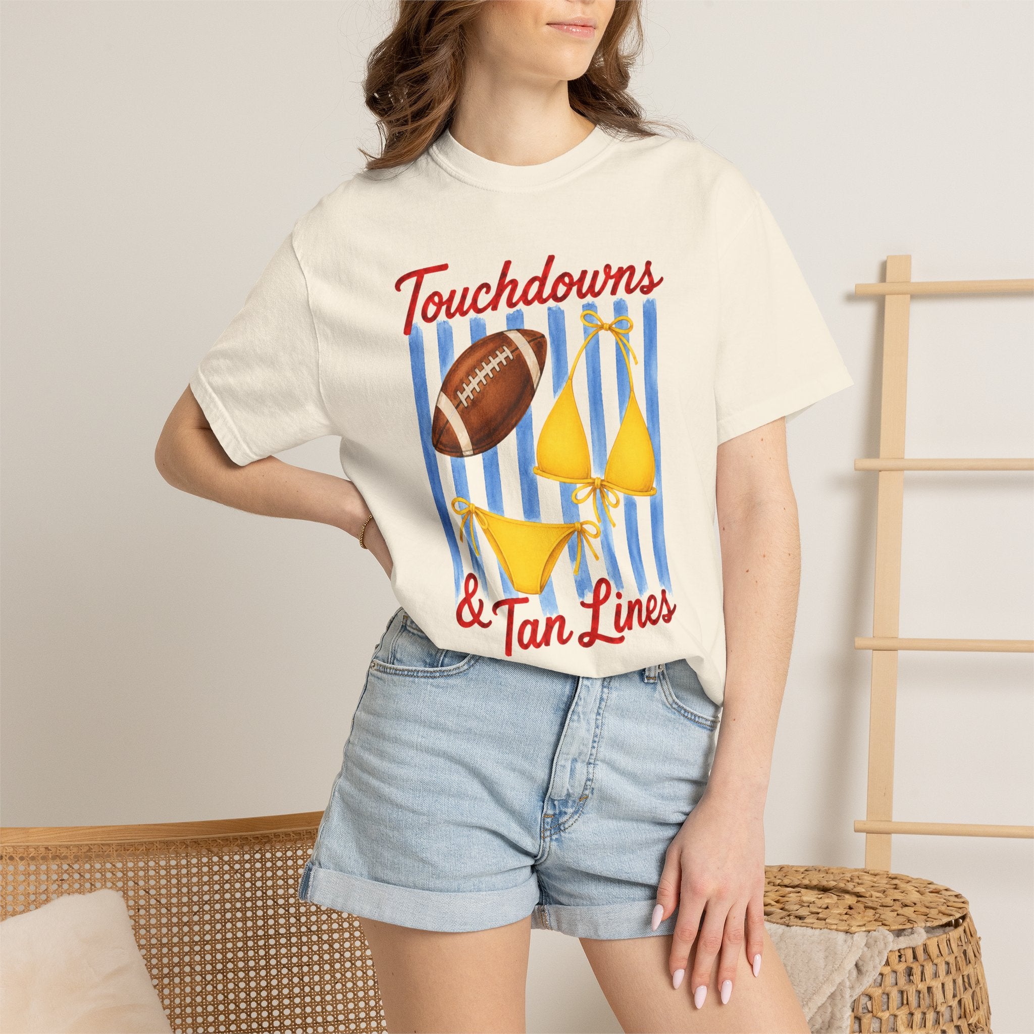 Touchdowns & Tan Lines T-Shirt